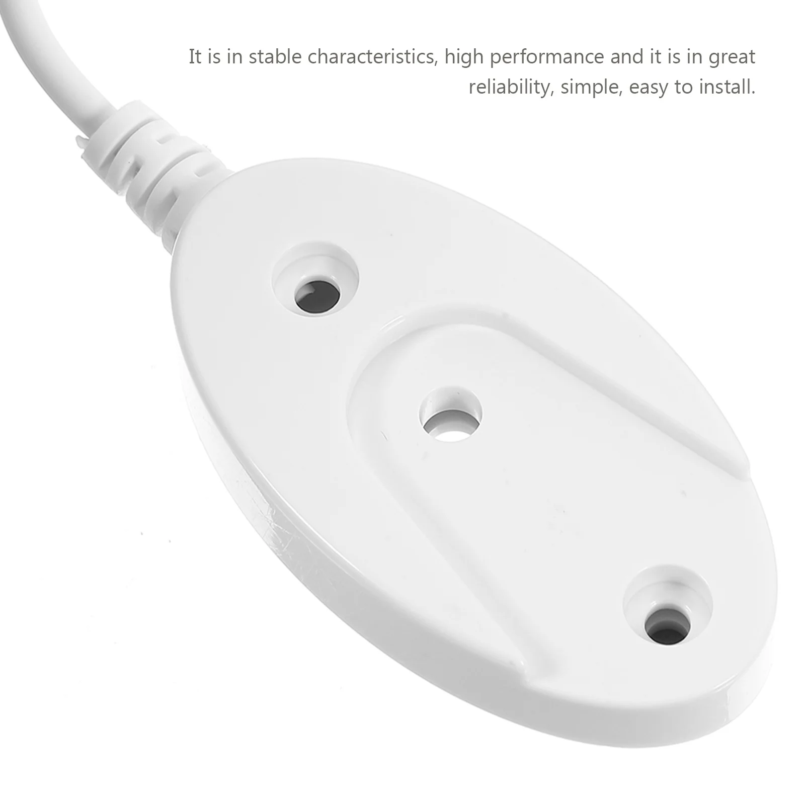 

2Pcs Remote Control Tether Hook Anti-Lost Rope for Holder Retractable Cable Simple Design Hotel Restaurant Use