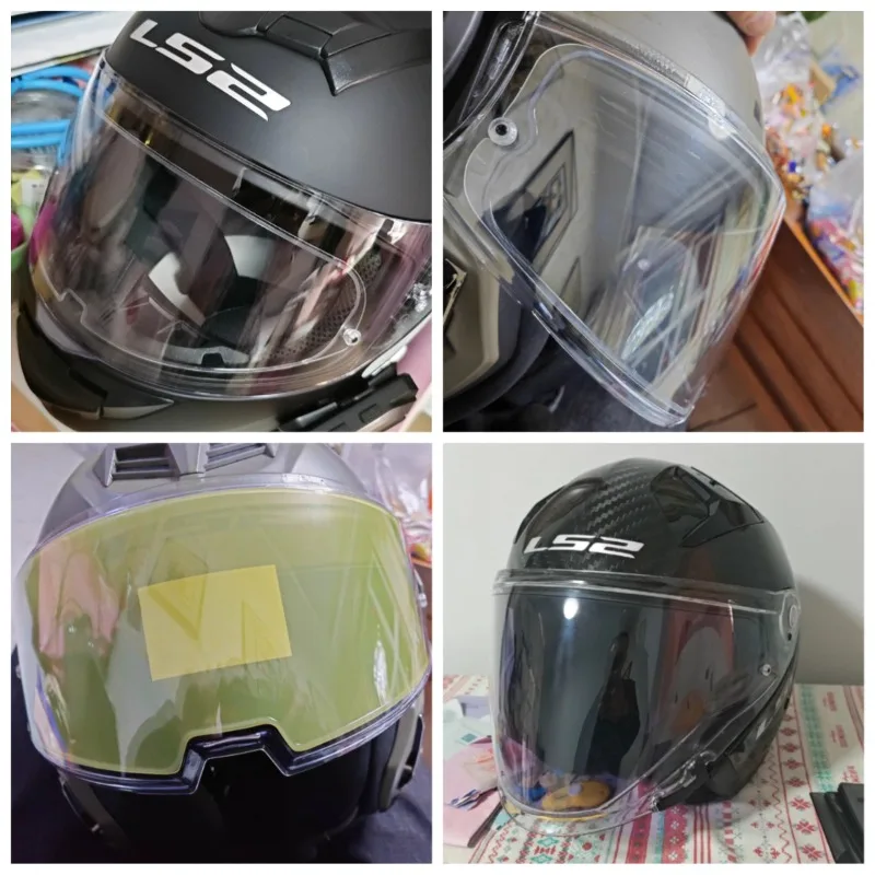 For LS2 Anti-fog Stickers  FF900/399/901/811/808/805/802/352/351/369/300/396/358/800/352/906  Helmet Replacement Accessories
