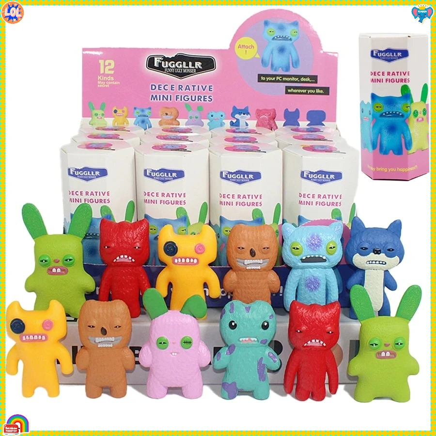 

Горячая оригинальная фигурка Fuggler, игрушки, слепая коробка, забавные уродливые зубные монстры, Fugglers, фигурка, Коллекционная модель, куклы, подарок для детей