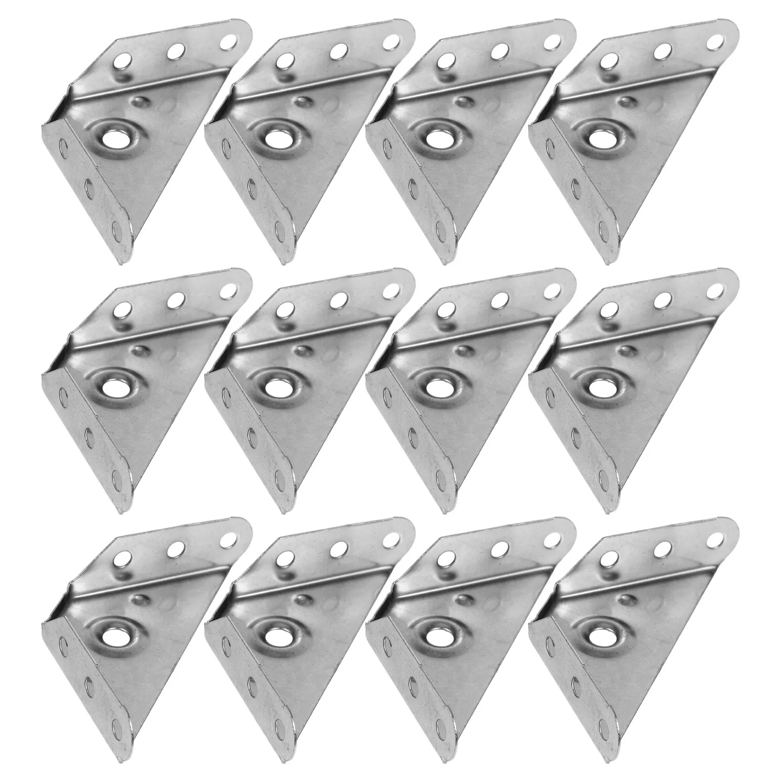 

20Pcs Premium Stainless Steel Corner Braces Cabinet Support Brackets for Shelves Tables Chairs Sofas Wardrobes Wood Furniture
