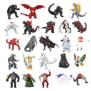 24pcs Set Anime Godzilla Figure Mini Dinosaur Ornaments Toy Gojira King of Monster Figurines Dolls For Children Kids Gift AliExpress 26