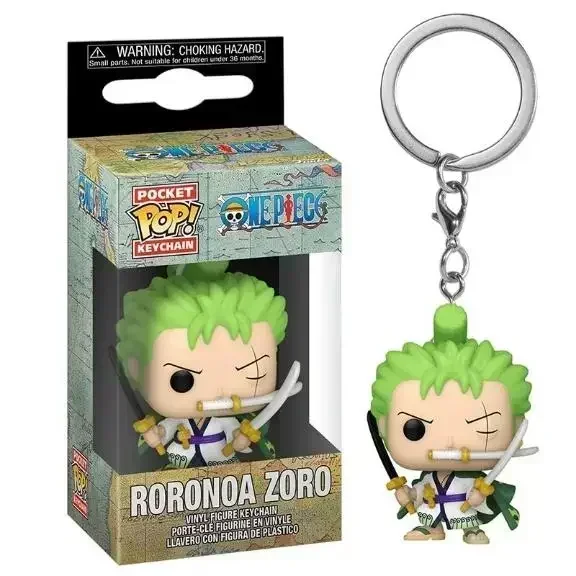 Funko pop bolso chaveiro uma peça roronoa zoro yamato chopper bonecas de vinil figura ação modelo brinquedos aniversário carvinal presentes