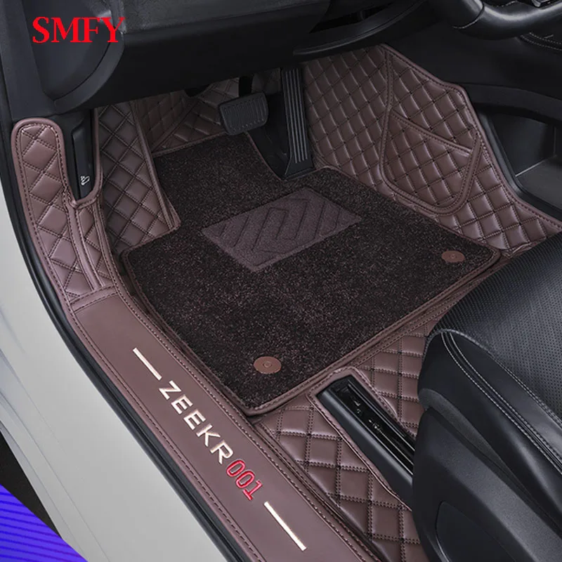 

For ZEEKR 001 2021-2023 Interior Accessories Car Floor Mats Anti-dirt Protective Pad Foot Pads