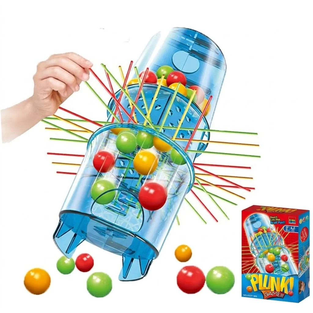 

Don't Let the Ball Fall Board Game for Kids Family, Balance Ball Party Game 2-4 Players, Interactive Tabletop Toy Gift Ages 3+