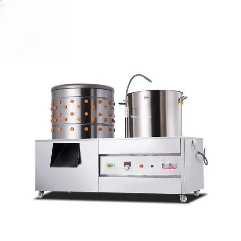 

Small commercial stainless steel chicken hair removal machine