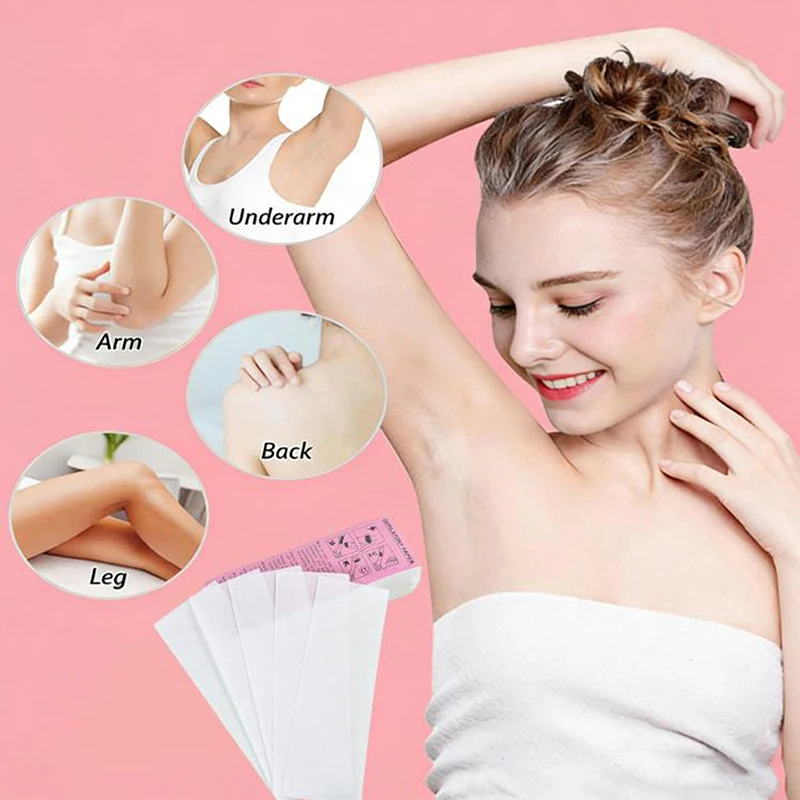 

10/50/80/100Pcs Wax Paper Professional Hair Removal Waxing Strips Non-woven Fabric Waxing Papers Depilatory Beauty Tool Removal