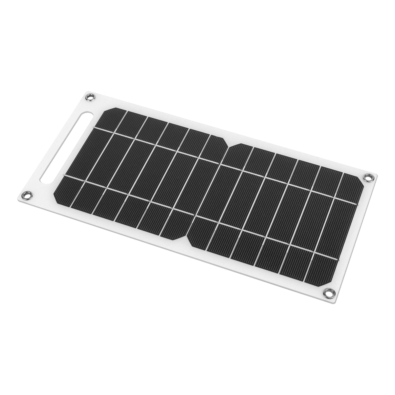 GGJ 6W 6V Portable USB Flexible Mini Solar Panel with Controller Inside DC 5V Port for Camping Hiking Solar Charging System