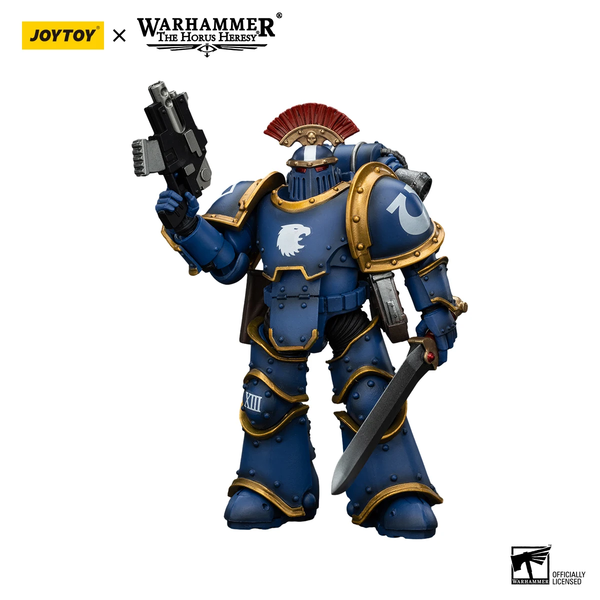 JOYTOY Warhammer 40,000 1/18 Action Figures Ultramarines Legion MKIII Tactical Squad Anime Military Model