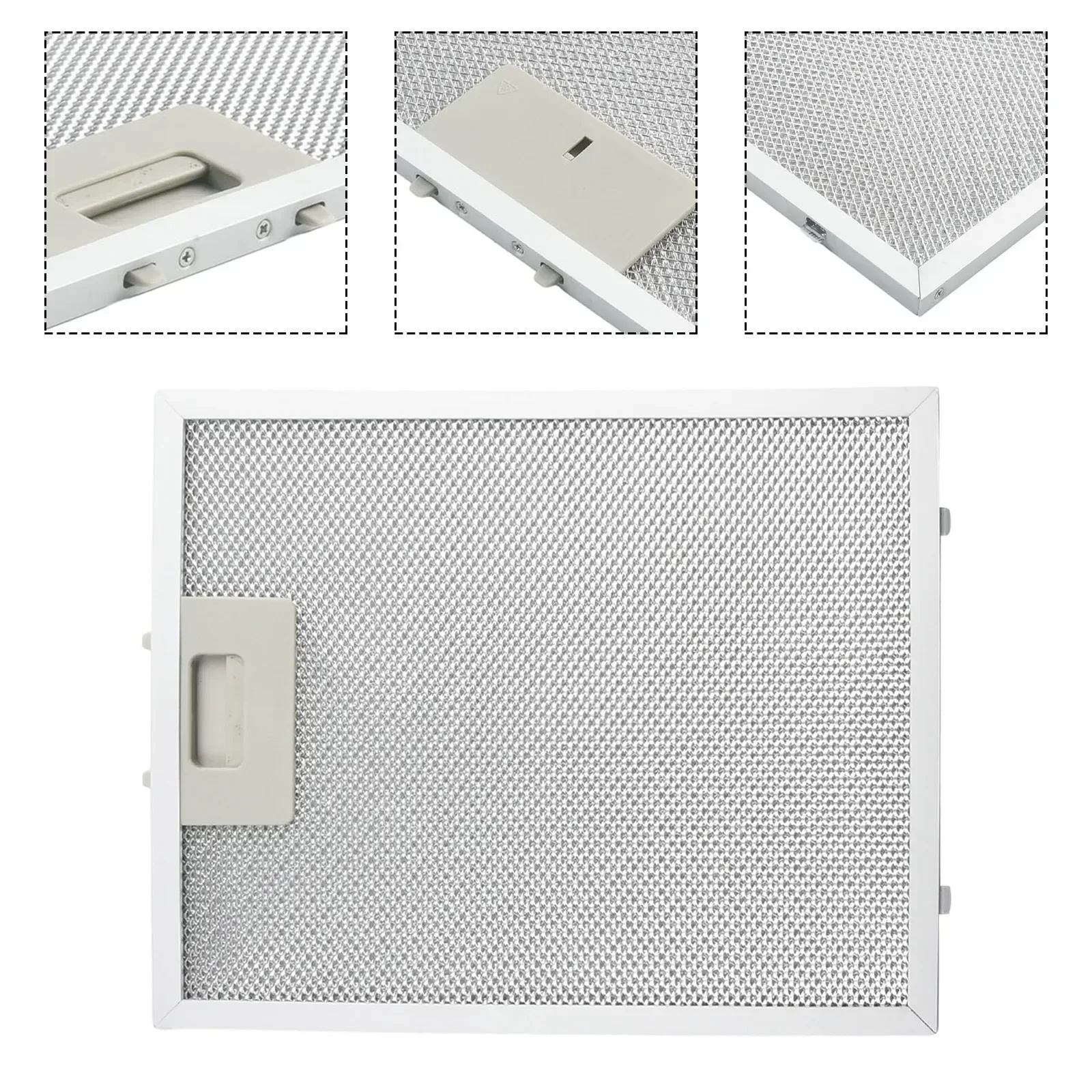 Filtro antigrasso per cappa da cucina Ventilatori in acciaio inossidabile 290x240mm Ventilatori di scarico di ricambio in metallo per strumenti interni