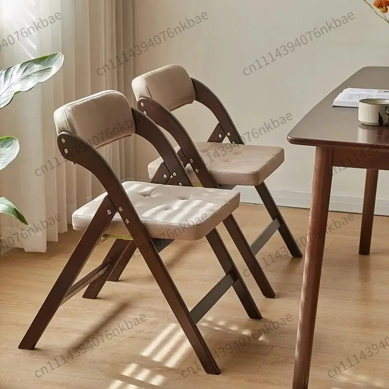 mid-century-foldable-chair-with-backrest-space-saving-sturdy-compact-seat-for-apartments-home-use