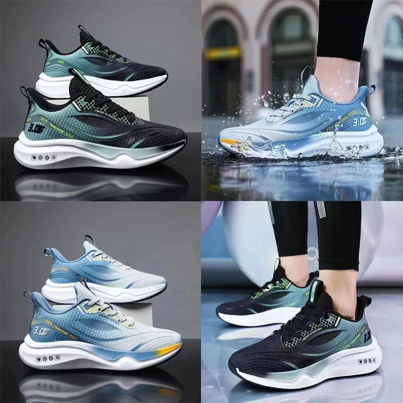 

Trendy new men's running shoes, outdoor casual sports shoes, fashionable mesh breathable shoes