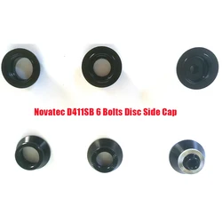 Side Cap for Novatec D411SB 6 Bolts Front Hub Aluminum Alloy end Cap QR 9mm 12mm 15mm