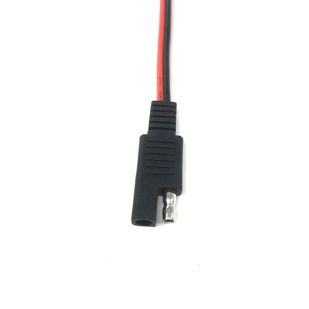 30Cm 3 Buah 18AWG SAE Kabel Ekstensi 2-Pin SAE Konektor Cepat Steker Putus Kabel Output 10A Panel Baterai Surya Steker SAE