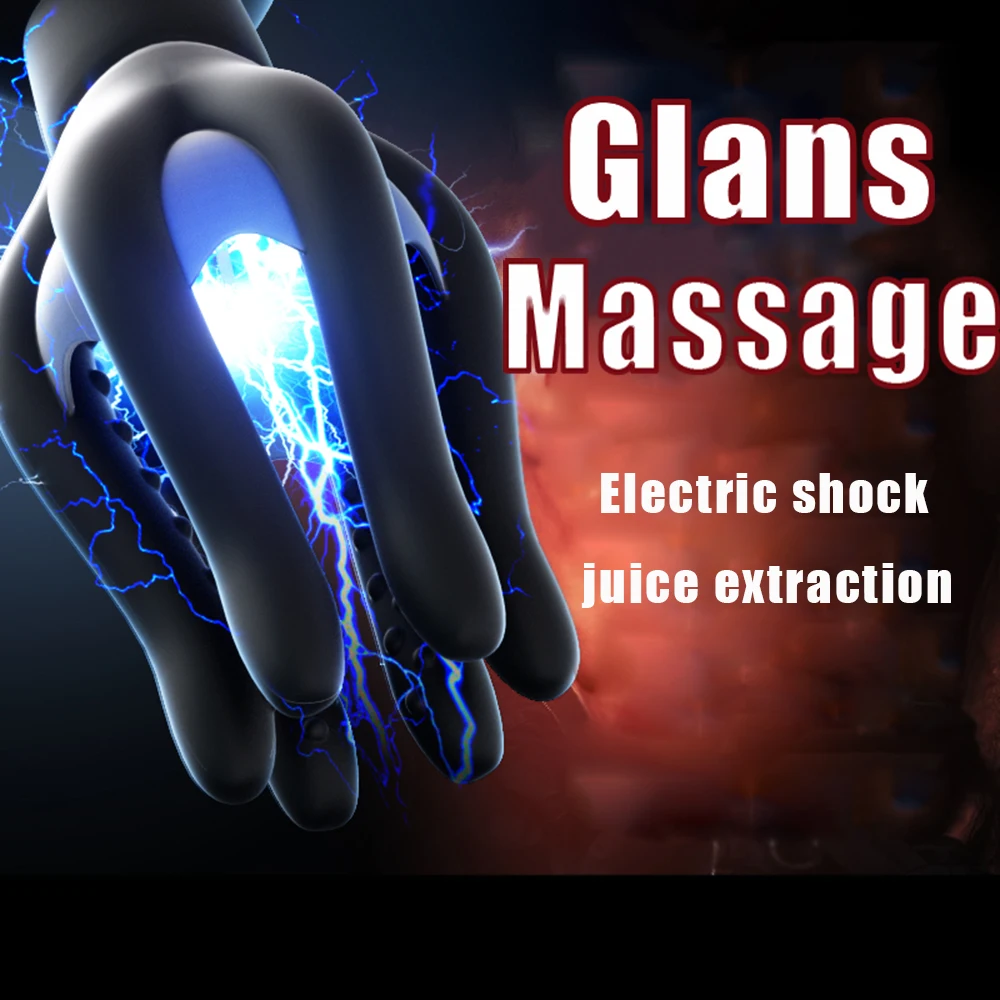 

10 Speed Vibrating Glans Massager Soft Fingertip Glans-Scratch Masturbator Delay Ejaculation Training Stimulator Sex Toy for Men