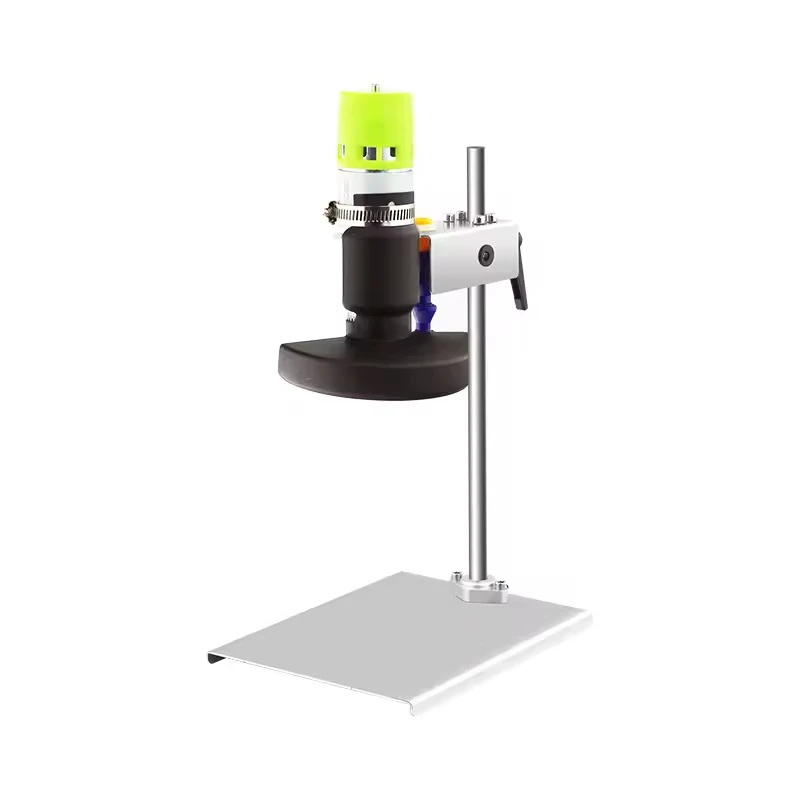 220V Electric Wine Bottle & Flower Pot Grinder Punch Gearbox Glass Cutting Machine with 1-Year Warranty Core Component Gear
