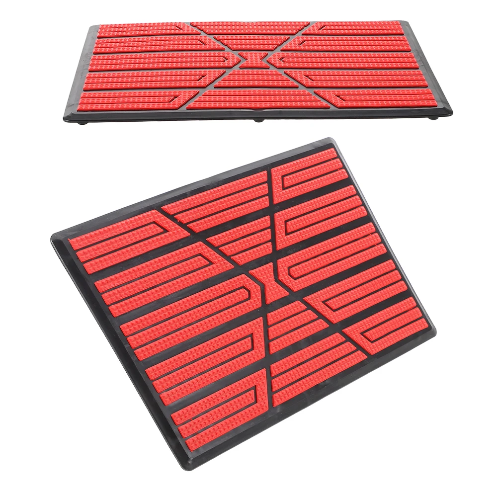 

2Pcs Car Pedal Pad Replacement Auto Carpet Repair Patch Non Slip Floor Mat Patch Car Foot Pedal Interior Protection