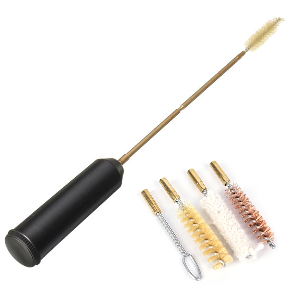 Multi-use Tools 22/45/357/9 mm Pocket Size Pistol Professional gun Cleaning Kit Hand Gun Rod Brush cleaning tools 7pcs/set