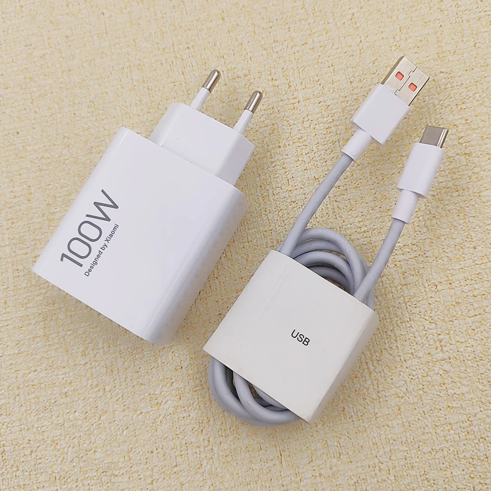 Xiaomi Poco X8 Pro Max 100W充電器 ターボ急速充電 EU電源アダプター