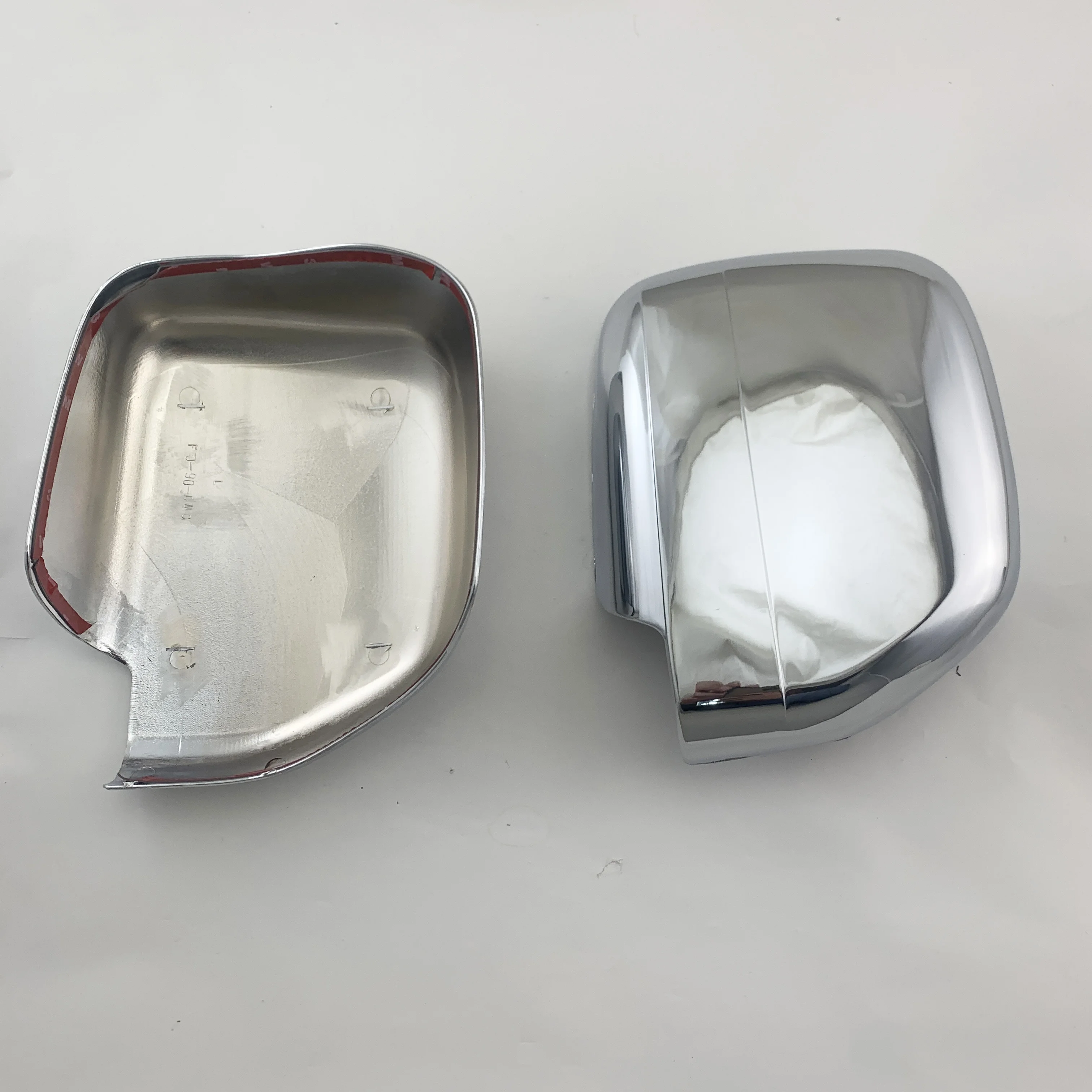 2pcs Car ABS Chrome Accessories Plated 1996-2002 For Toyota Land Cruiser Prado fj90 lc90 90 3400 Door Rearview Mirror Cover Trim