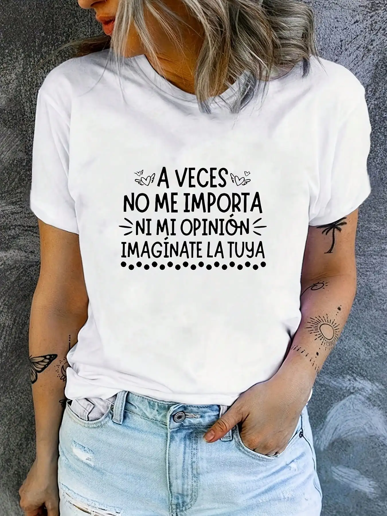 Women's Spanish Phrase T-Shirt 