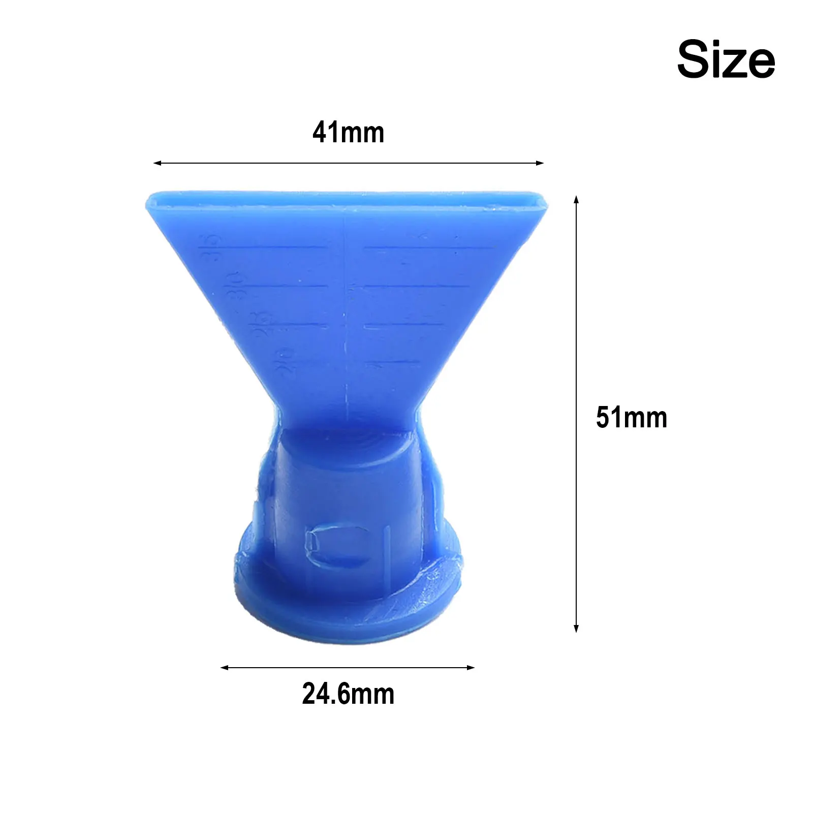 موزع موجة شكل فوهة السيليكون رذاذ تلميح مانع التسرب موزع 10 قطعة/الوحدة خرطوشة السد فوهة أدوات يدوية