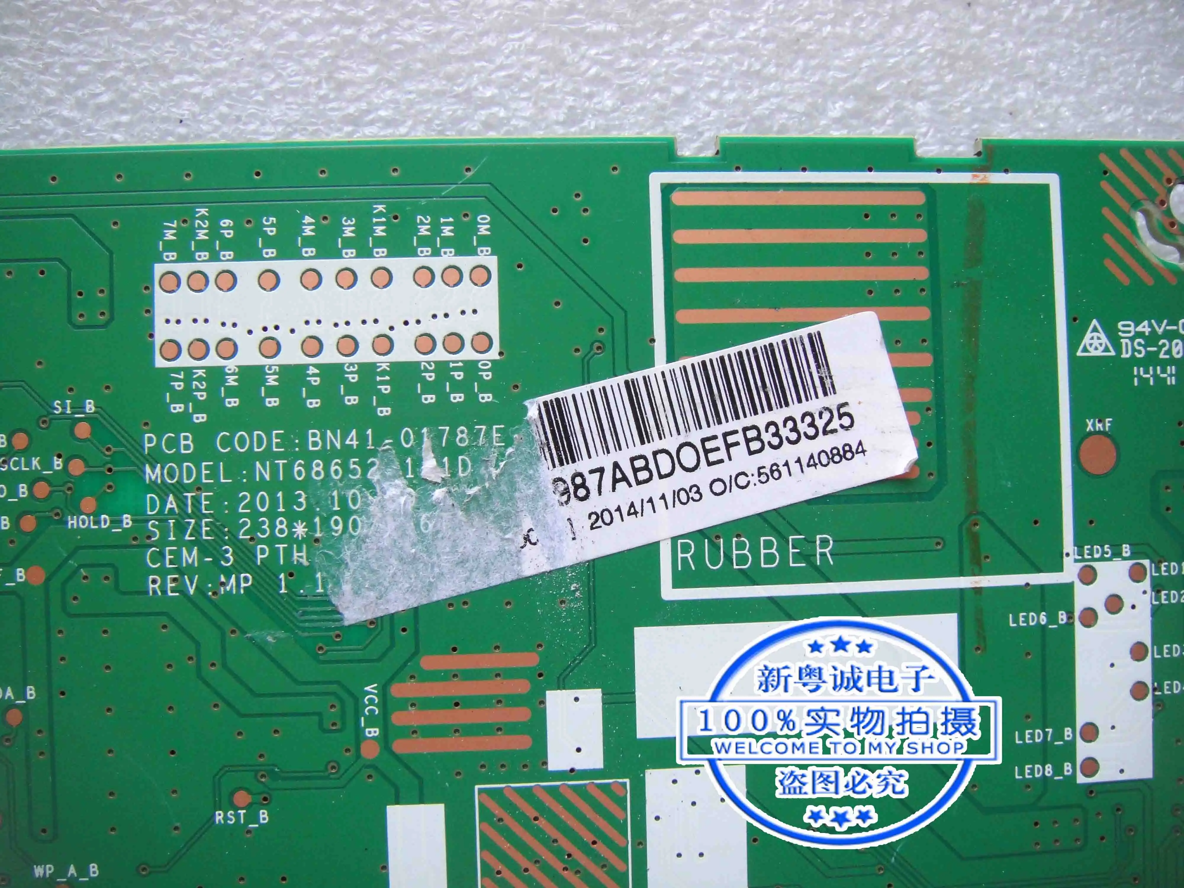 Toque modelo mãe, driver S22B310B, BN41-01787E tela, M215HTN01