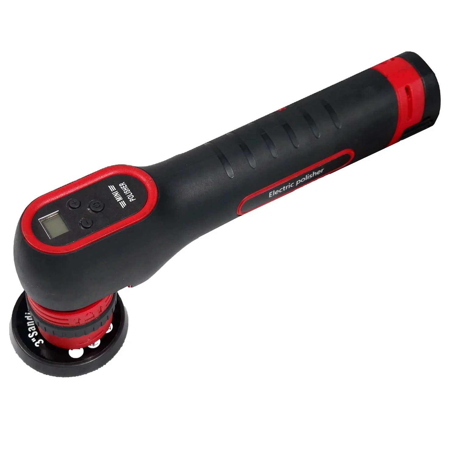 12V Mini Battery Cordless Brushless Dual Action Polisher 8mm/12mm Orbital for Car Automotive Polishing Machine