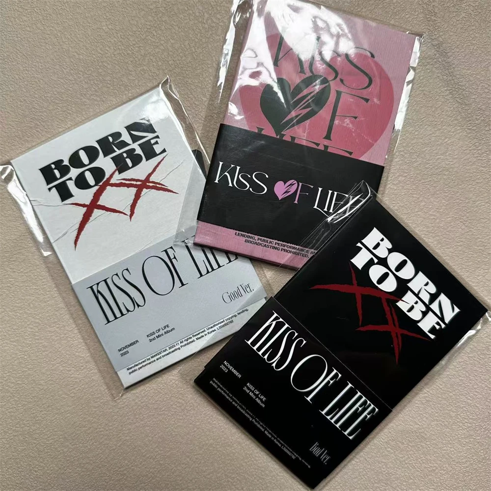 

Фотокарточки K-pop KISS OF LIFE, альбом Born to be XX, лимитированная серия, маленькие карточки, с Джулли, Натти, Белле, Ханеул, открытки, подарок для фанатов