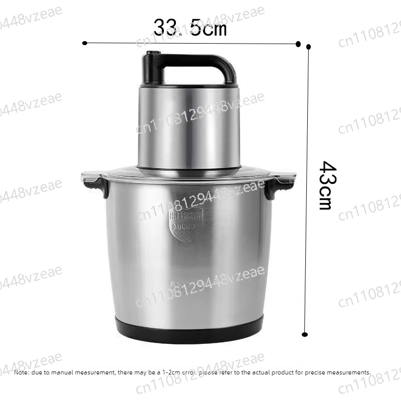 

Мясорубка из нержавеющей стали на 10 литров, большая мясорубка, электрическая мясорубка для мяса и овощей