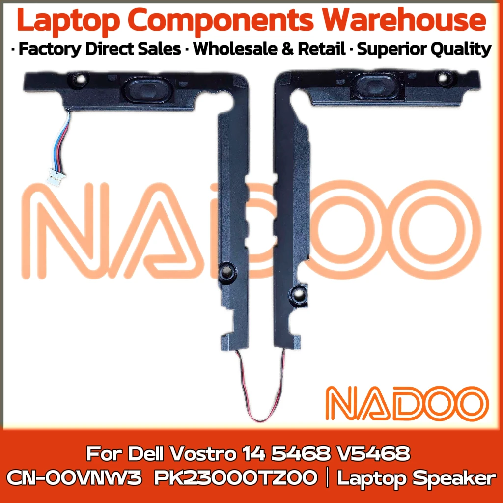 

New Original Laptop Notebook Audio Speaker For Dell Vostro 14 5468 V5468 built-in speaker horn audio CN-00VNW3 PK23000TZ00