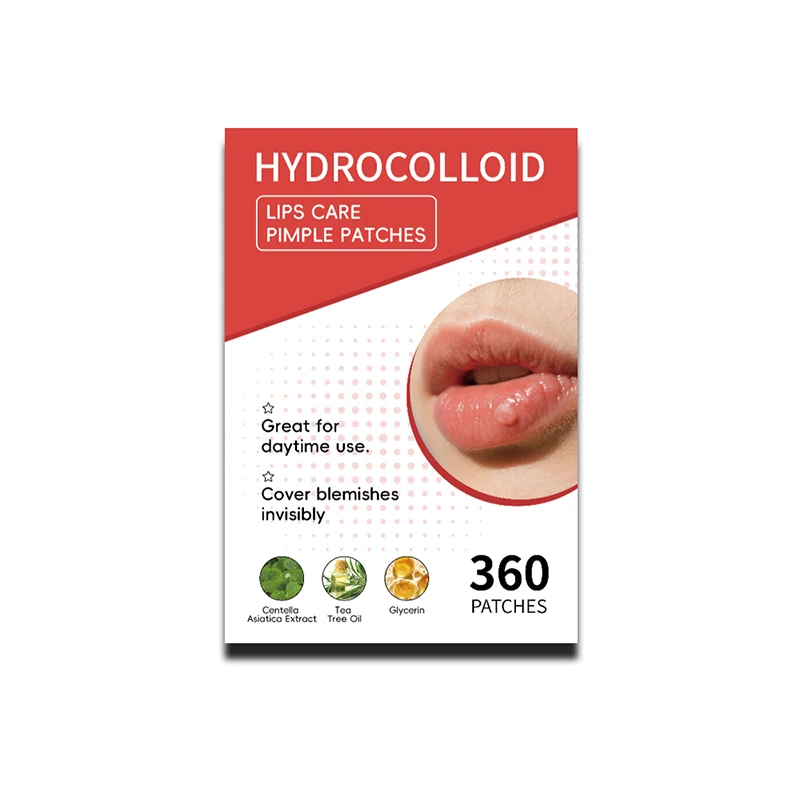 Mouth Blister Patch Cold Sore Lip Blister Patch Cold Sore Healing Hydrocolloid Lip Care Stickers Mouth Blister Patch