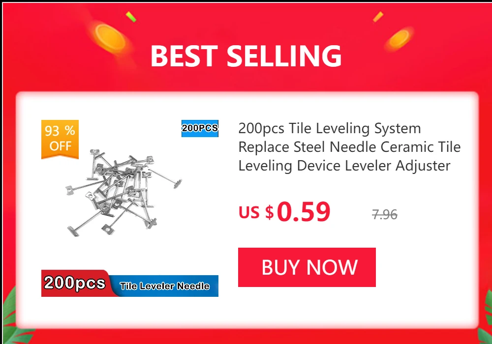 50-1353PCS Boden Fliesen Nivellierung System Clips Leveler Teller Bau Werkzeug Set Fliesen Wand Verlegung Manuelle Werkzeuge locator Spacer – Detail 2