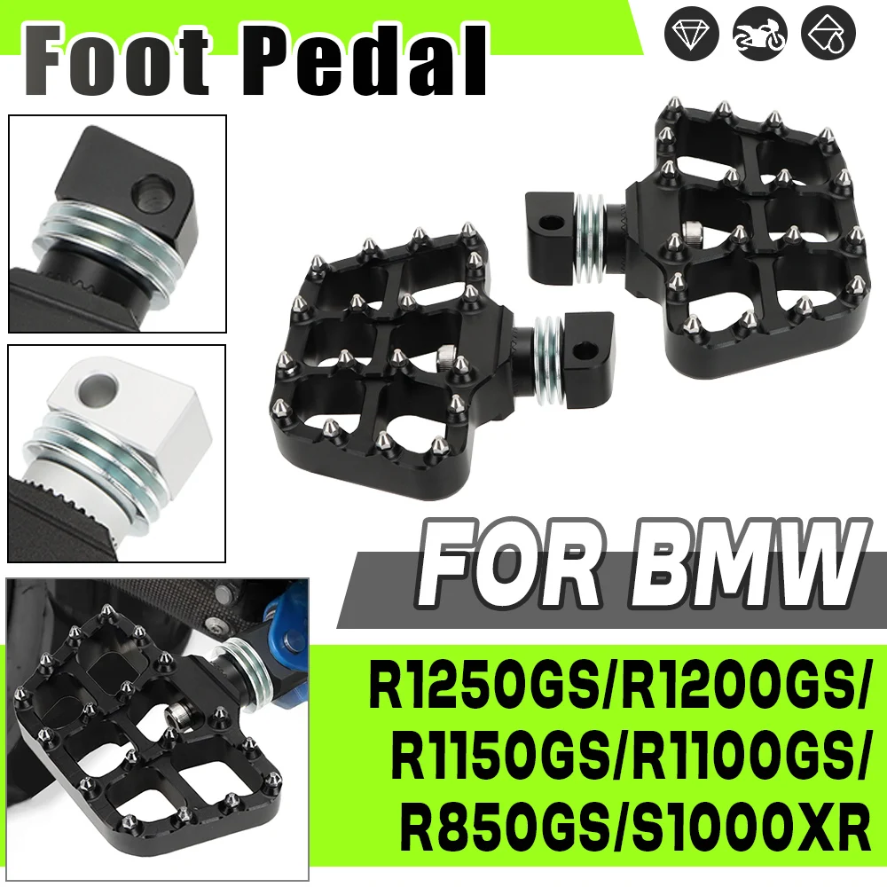 

Motorcycle CNC Foot Pegs Pedal Passenger Footrests Rear Footpegs For BMW R1250GS R1200GS LC ADV R1150 GSR1100 gs r850 GS S1000XR