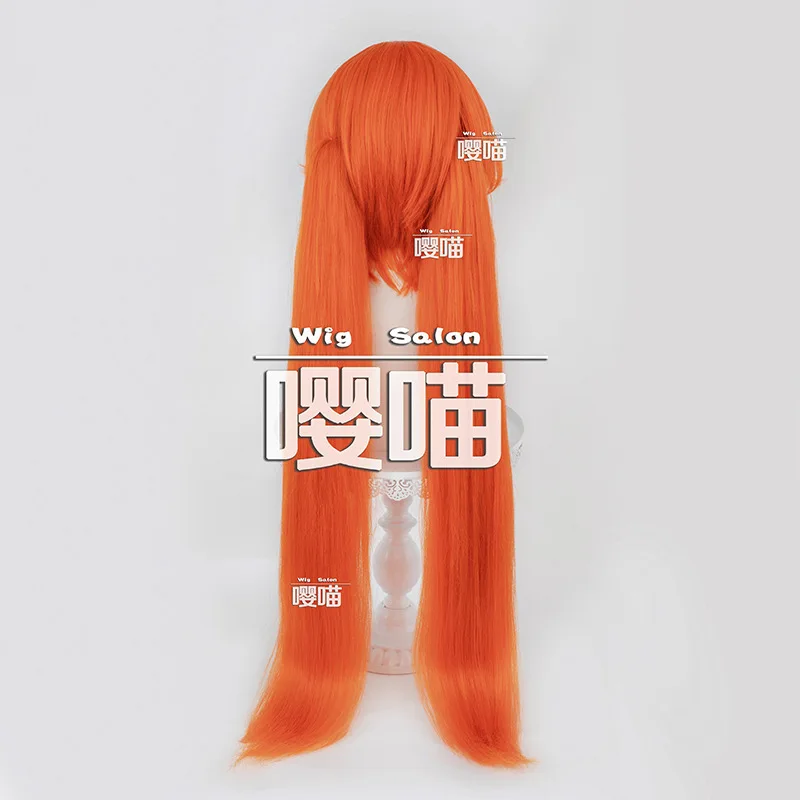 باروكة كوسبلاي من Game Zenless Zone Zero Orphie، شعر برتقالي طويل، مهرجان Obol Squad، ملحقات حفلات الهالوين للنساء والفتيات
