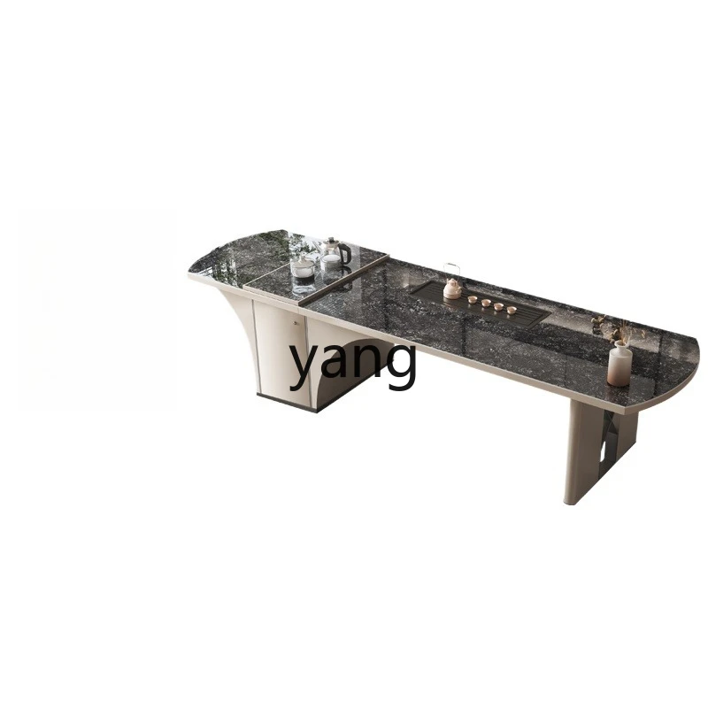 

LTT светлый роскошный элитный дом гостиная современная простая большая квартира роскошный чайный столик из каменной каменной плиты