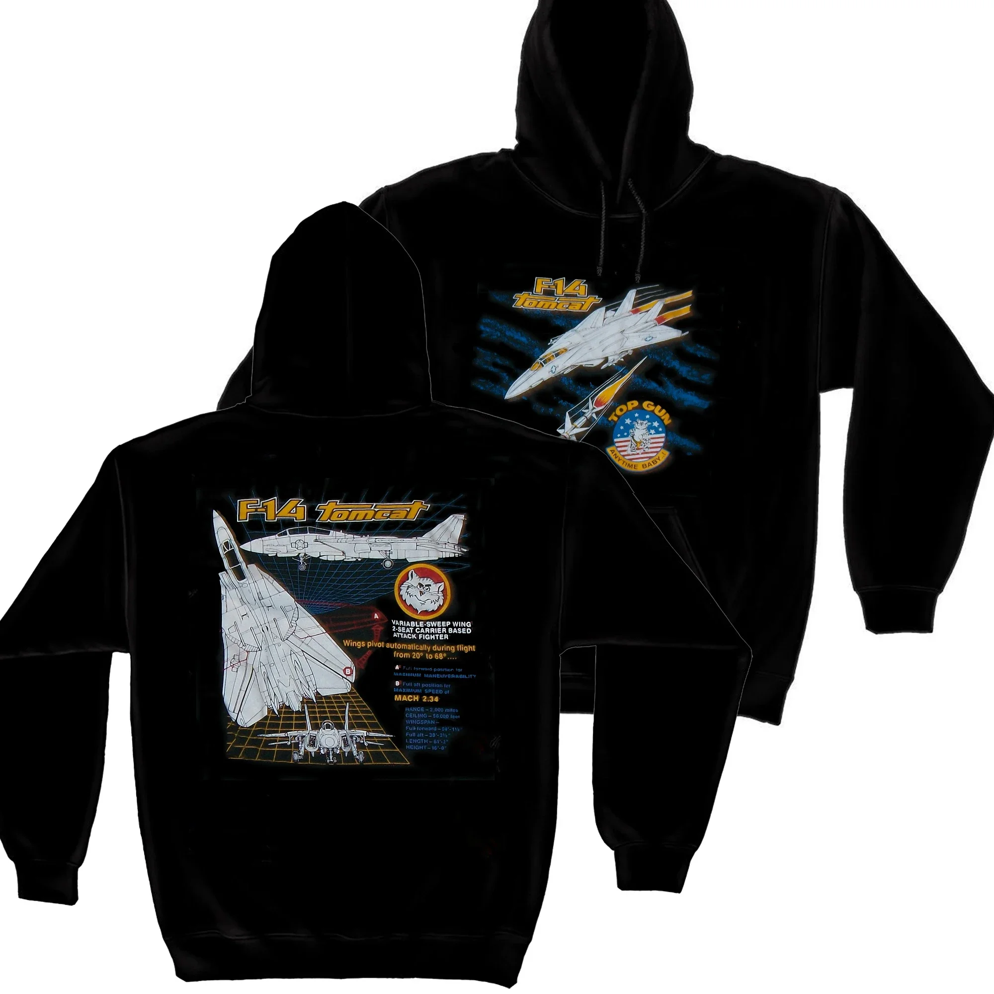 

ВМС США F-14 Tomcat Attack Fighter пуловер с капюшоном новая удобная хлопковая повседневная мужская толстовка модная уличная одежда