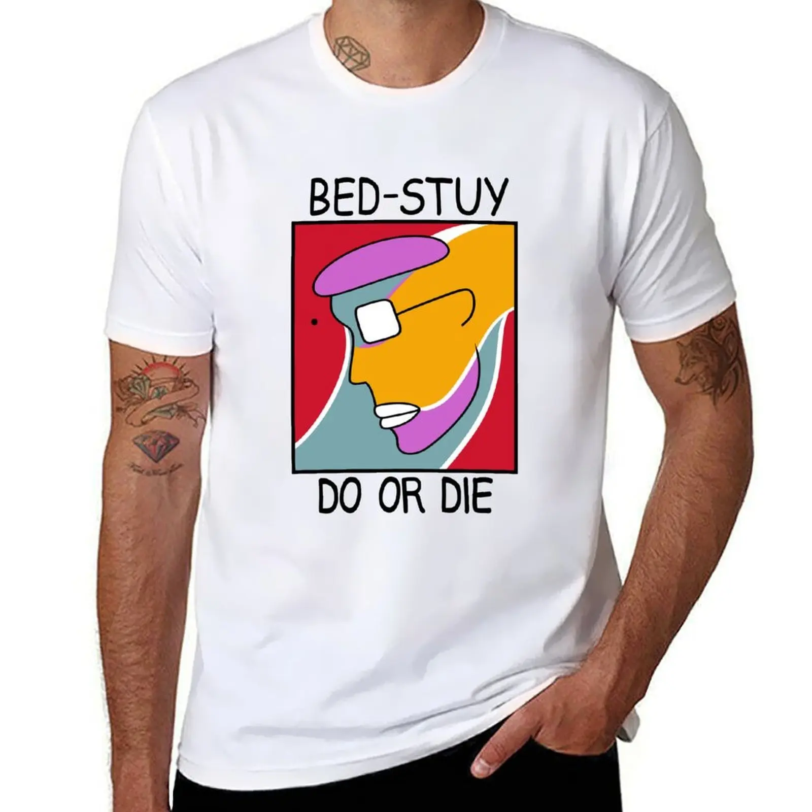 

Do Stuy Die Bed Or T-Shirt Festive Simple T-Shirt