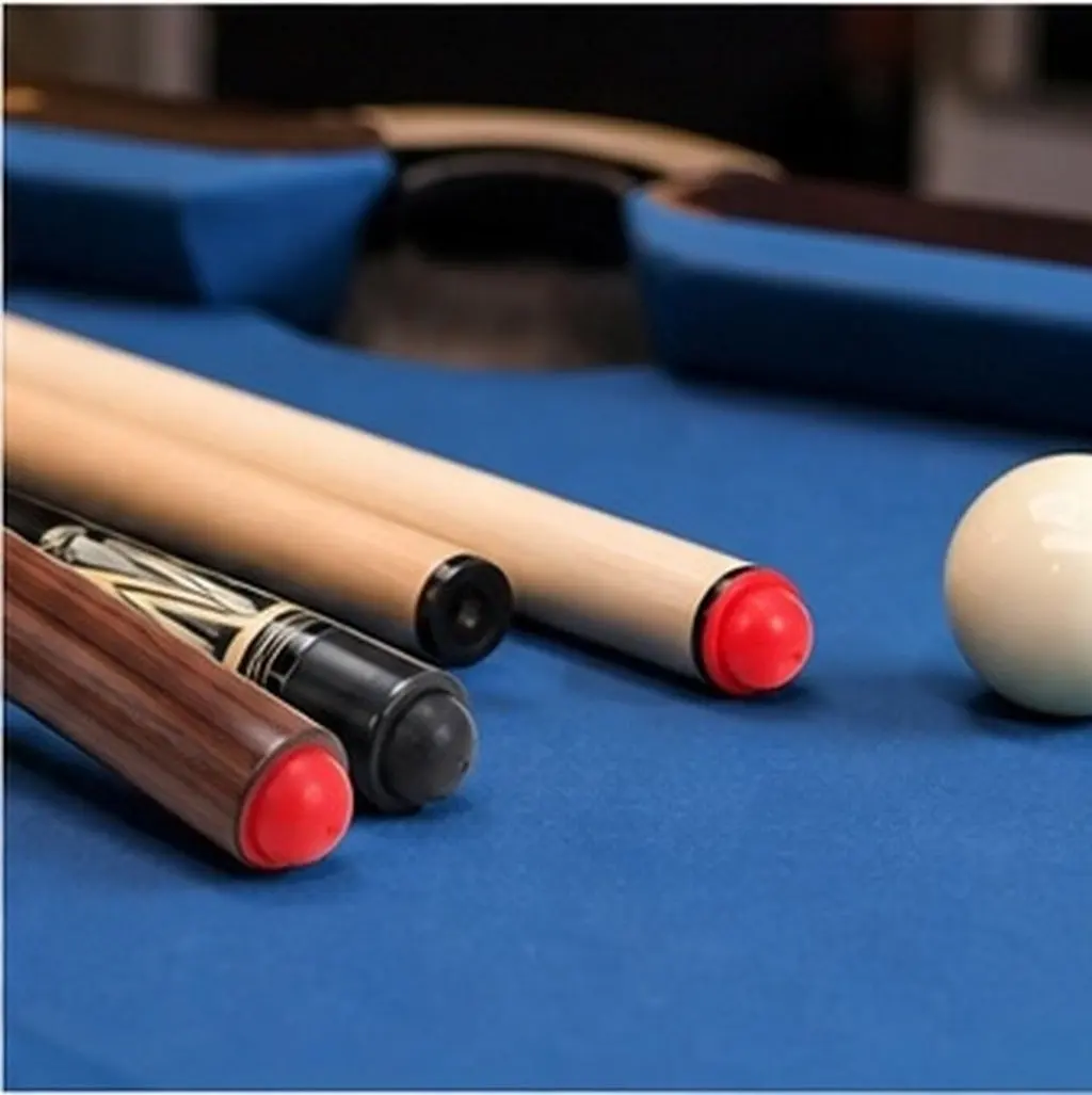 12pcs Billiard Cue Tip End Cap Cover Repair Kit for Pool Snooker Cue Protection