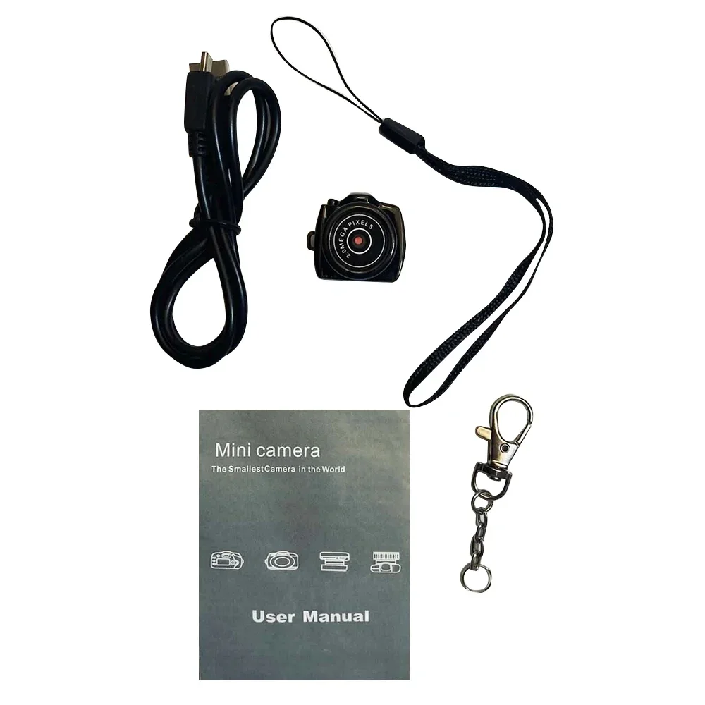 Caméscope Y2000 petit révélateur DVR, sécurité nounou, petite caméra, vidéo HD, enregistreur audio, voiture, sport, micro caméra, webcam avec micro