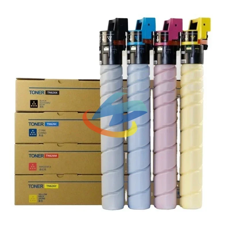 4PCS TN626 Copier Toner Carteidge Compatible for Konica Minolta Bizhub C450 C550i C650i High Quality Toner Powder CMY400g BK500g