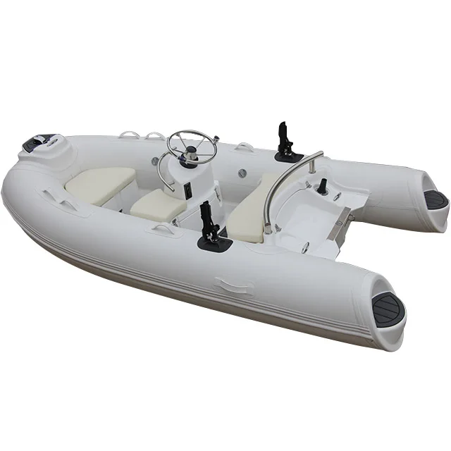 ZHENBO Fiberglass Hull Inflatable Boat 300 10ft Hypalon Fiberglass Rib Boat