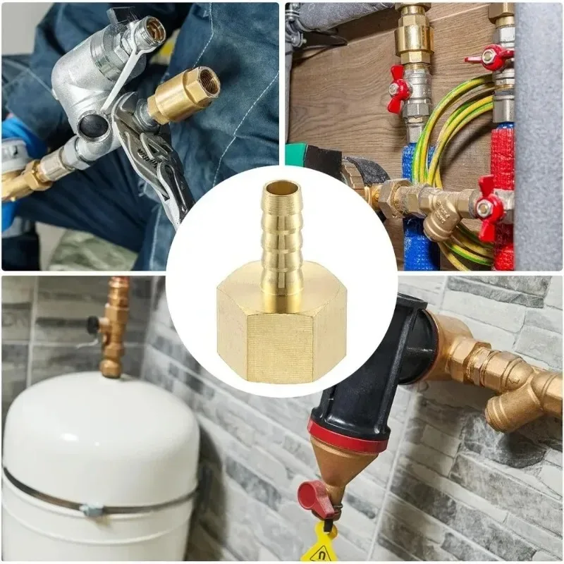 

2 шт., 6 мм-19 мм, полный разъем-пагода, соединительная муфта, переходная головка, водопровод, шланг, быстрая заглушка, насадка с наружной и внутренней резьбой