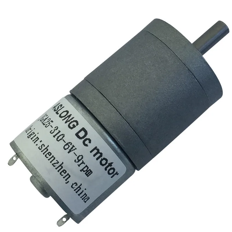 JGA25-310 Miniature DC Gear Motors Geared Motors 6V 12V 7RPM-1818RPM