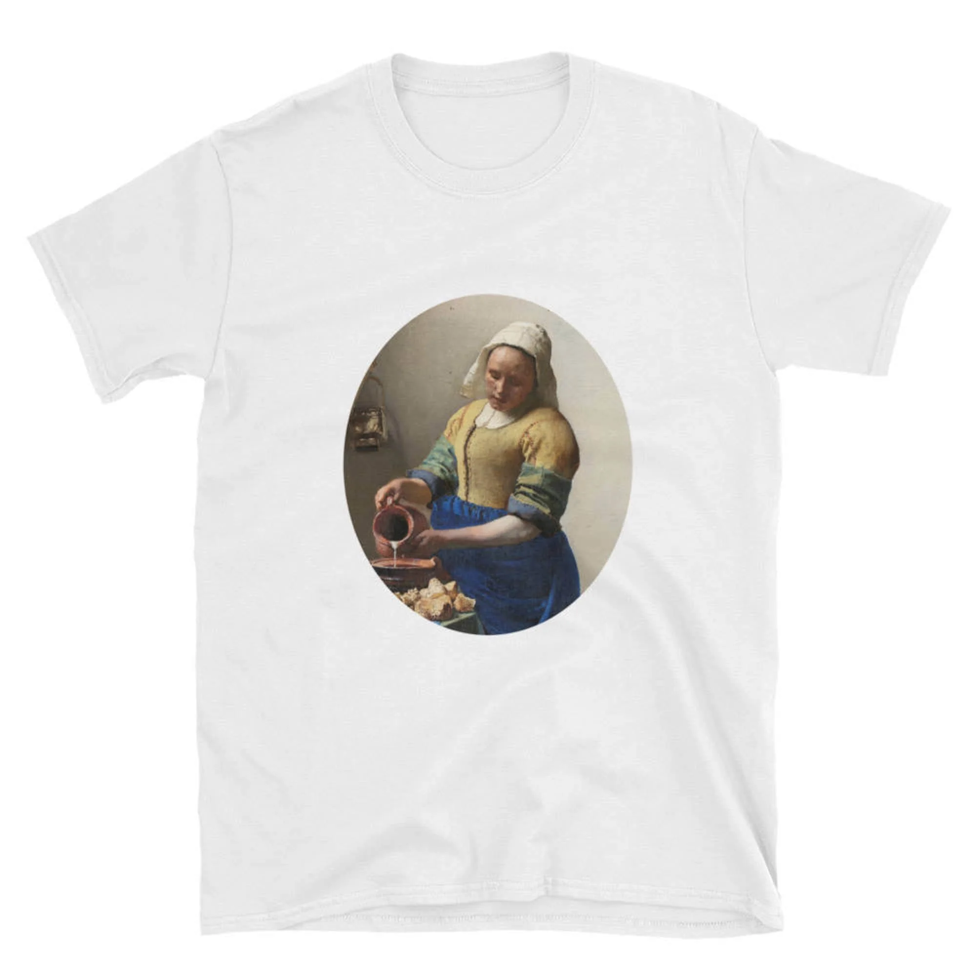 The Milkmaid By Johannes Vermeer 1660 T Shirt