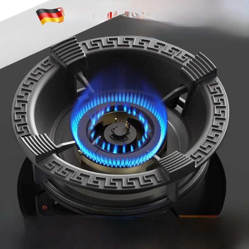 thick-cast-iron-gas-stove-anti-slip-stand-windproof-cover-universal-type-heat-retention-fireproof-stove-platform-cooking-range