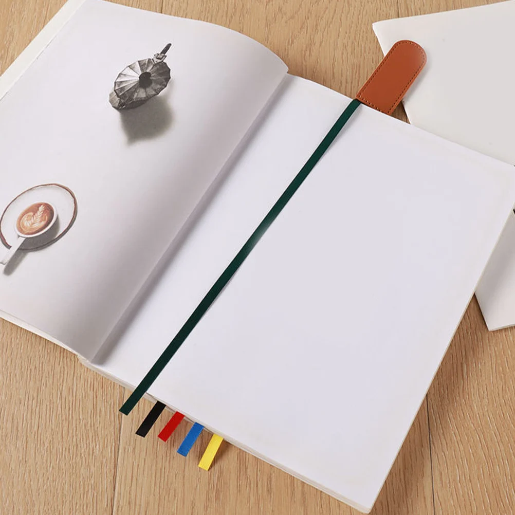 

6Pcs Bible Ribbon Bookmarks PU Bible Page Markers for Reading Study Christian Accessories Gift Bee Ribbon Bookmark