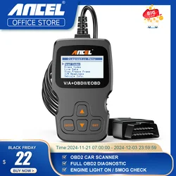 Ancel-Outil de Diagnostic Automobile AD310 OBD2 Complet, Lecteur de Code Professionnel, Scanner de Vérification du Moteur