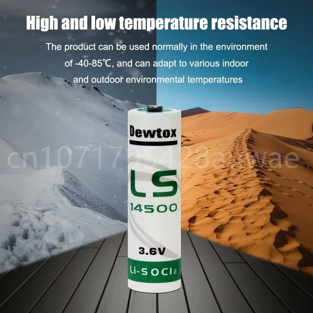 1PCS LS14500 3.6V Lithium Batterij voor Gasmeter PLC Machine Tools Real Time Klok Touch Screen ER14505 Li-Ion Batteria