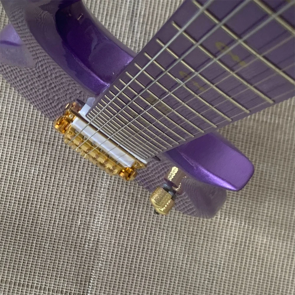 Gold Parts 1 Purple Style Electric Guitar Maple Fingerboard Fast Shipping Guitars Guitarra