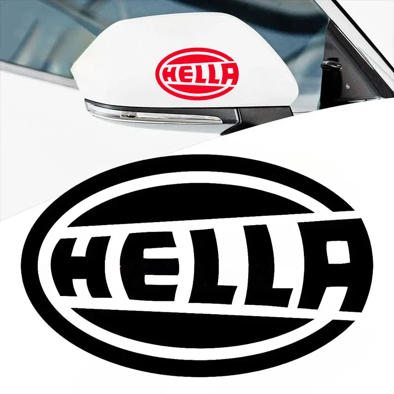 

Creativity HELLA Car Stickers Waterproof Bumper Body Windshield Window Accessories Scratch Vinyl Decals Decoration